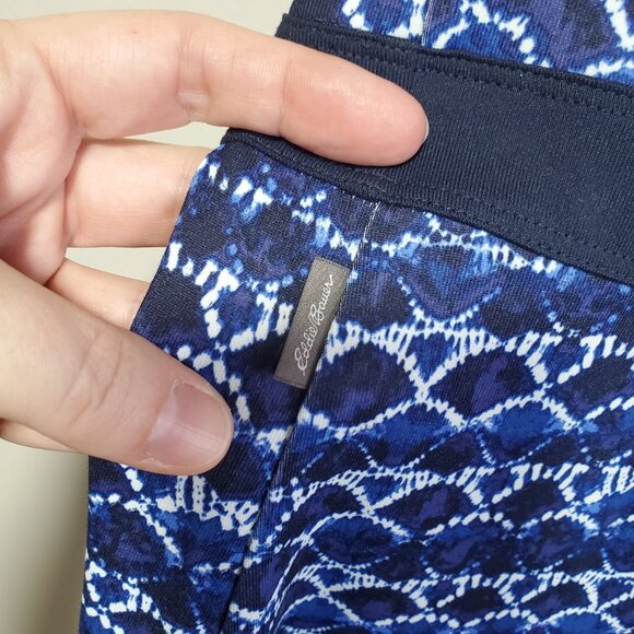 EDDIE BAUER Aster Jersey Maxi Dress UPF50+ Side Split Pullover Womens Large Tall - Picture 8 of 13